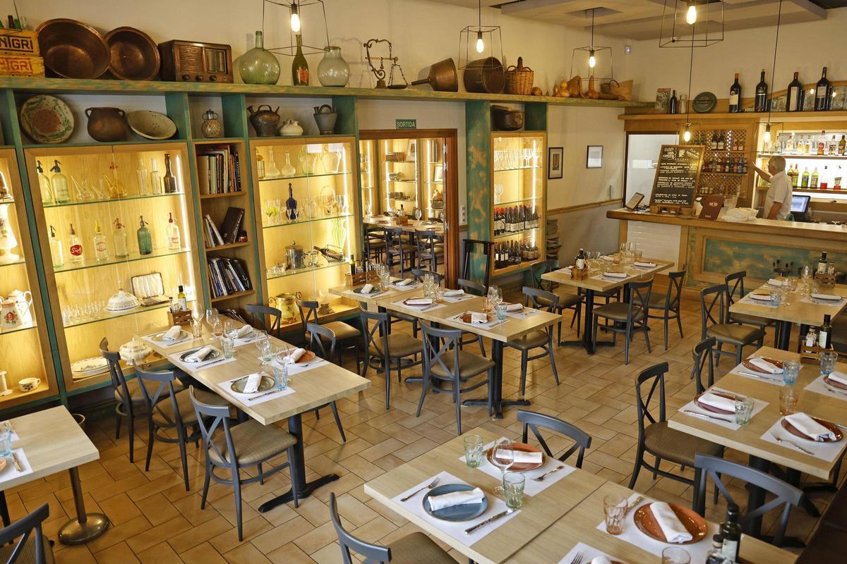 Menjador del Bar Museu.