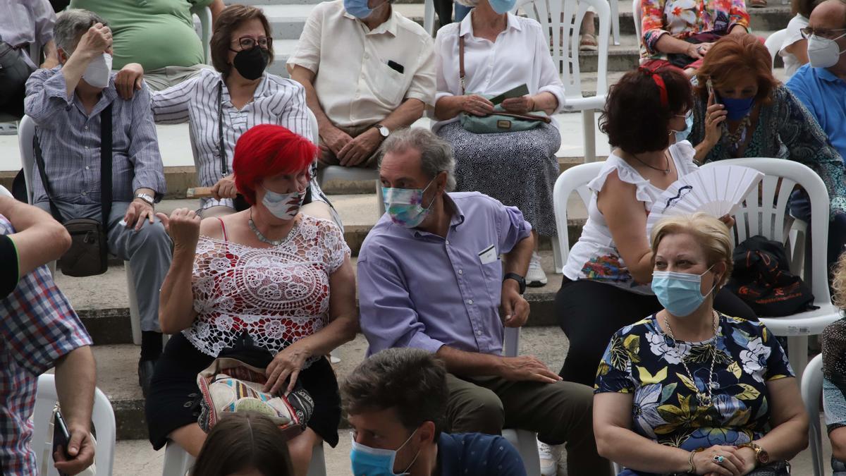 Julio Anguita homenajeado por el PCE en Córdoba