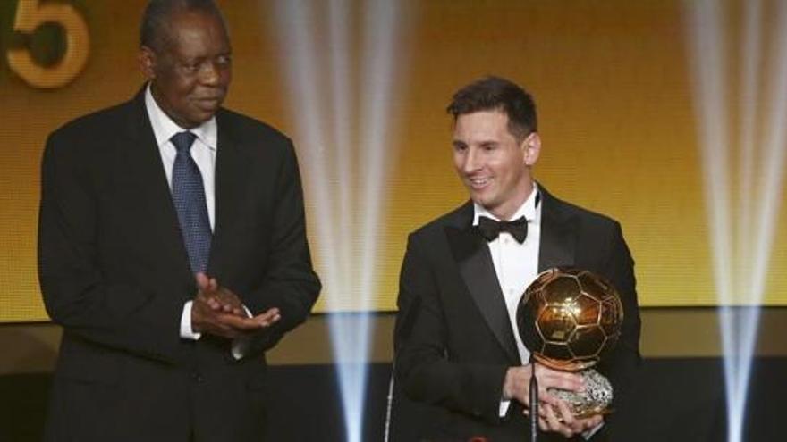 Lionel Messi guanya la seva cinquena pilota d&#039;Or