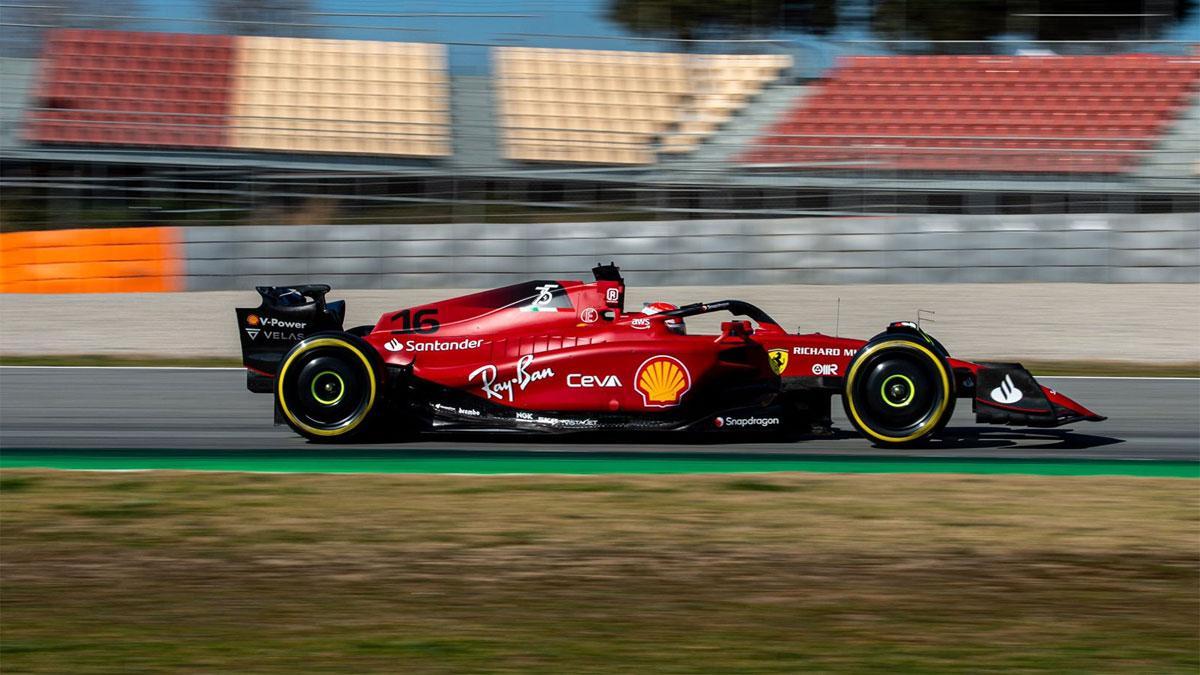 Charles Leclerc ha liderado el día 2 de test en Montmeló