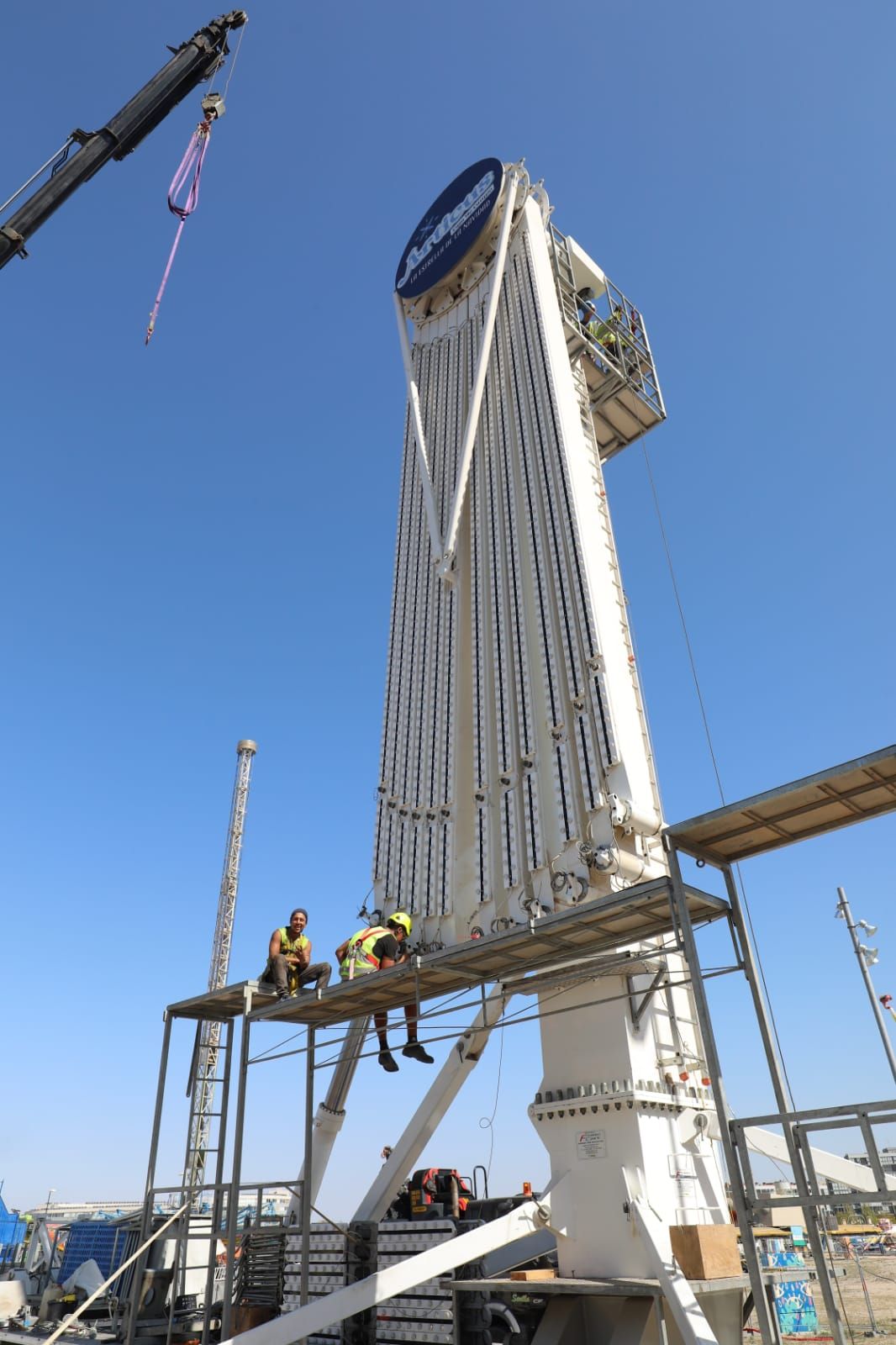 En imágenes | El recinto ferial se prepara para las inminentes Fiestas del Pilar