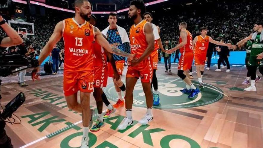 Horario y dónde ver el Panathinaikos - Valencia Basket de Euroliga