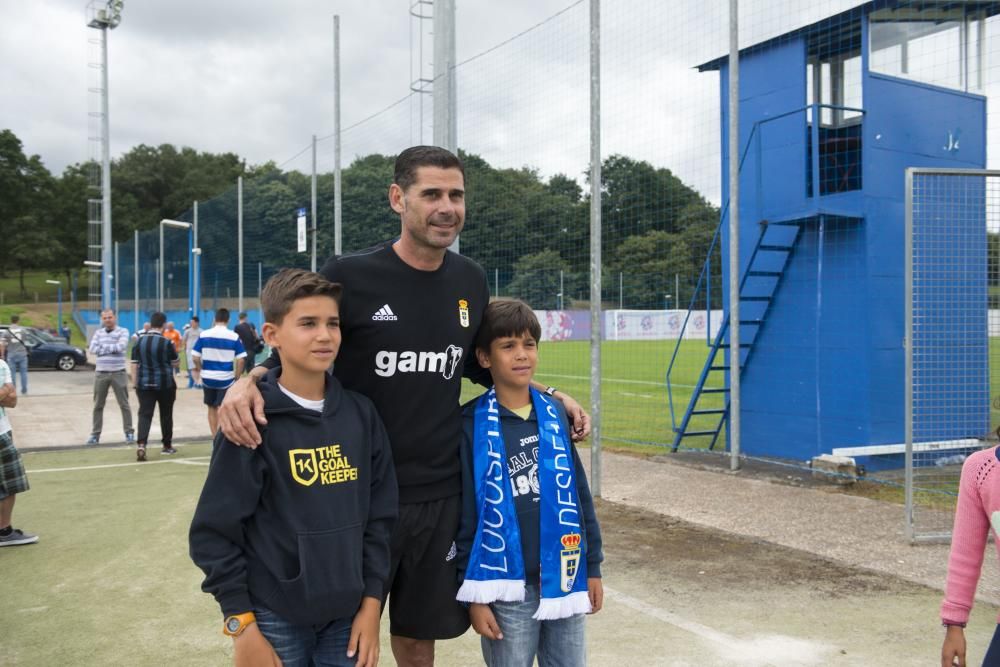 Entrenamiento del Real Oviedo