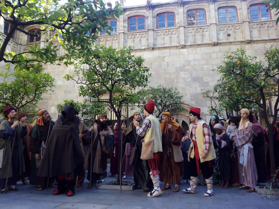 Els Pastorets de Súria, al Palau de la Generalitat