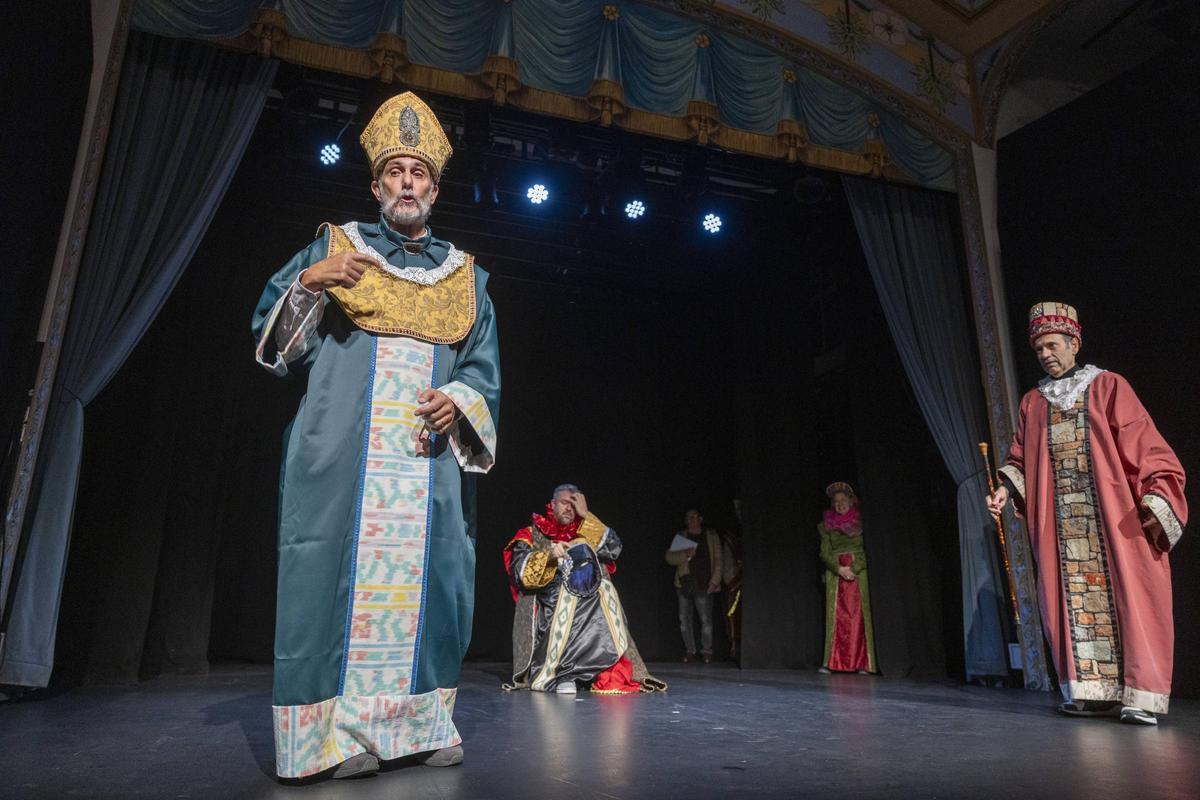 Las imágenes del ensayo general de 'L'Adoració dels Reis'