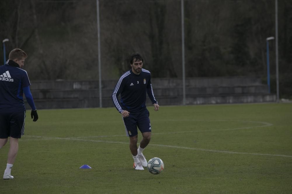 Entrenamiento del Real Oviedo