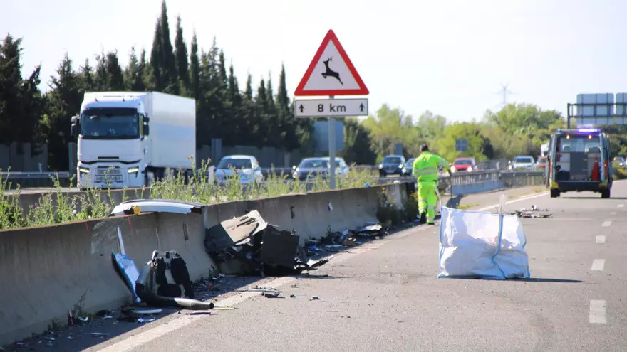 Vídeo: Dues famílies involucrades en l'accident mortal de l'AP-7 a Vilablareix creuen que els Mossos els van "posar en perill"