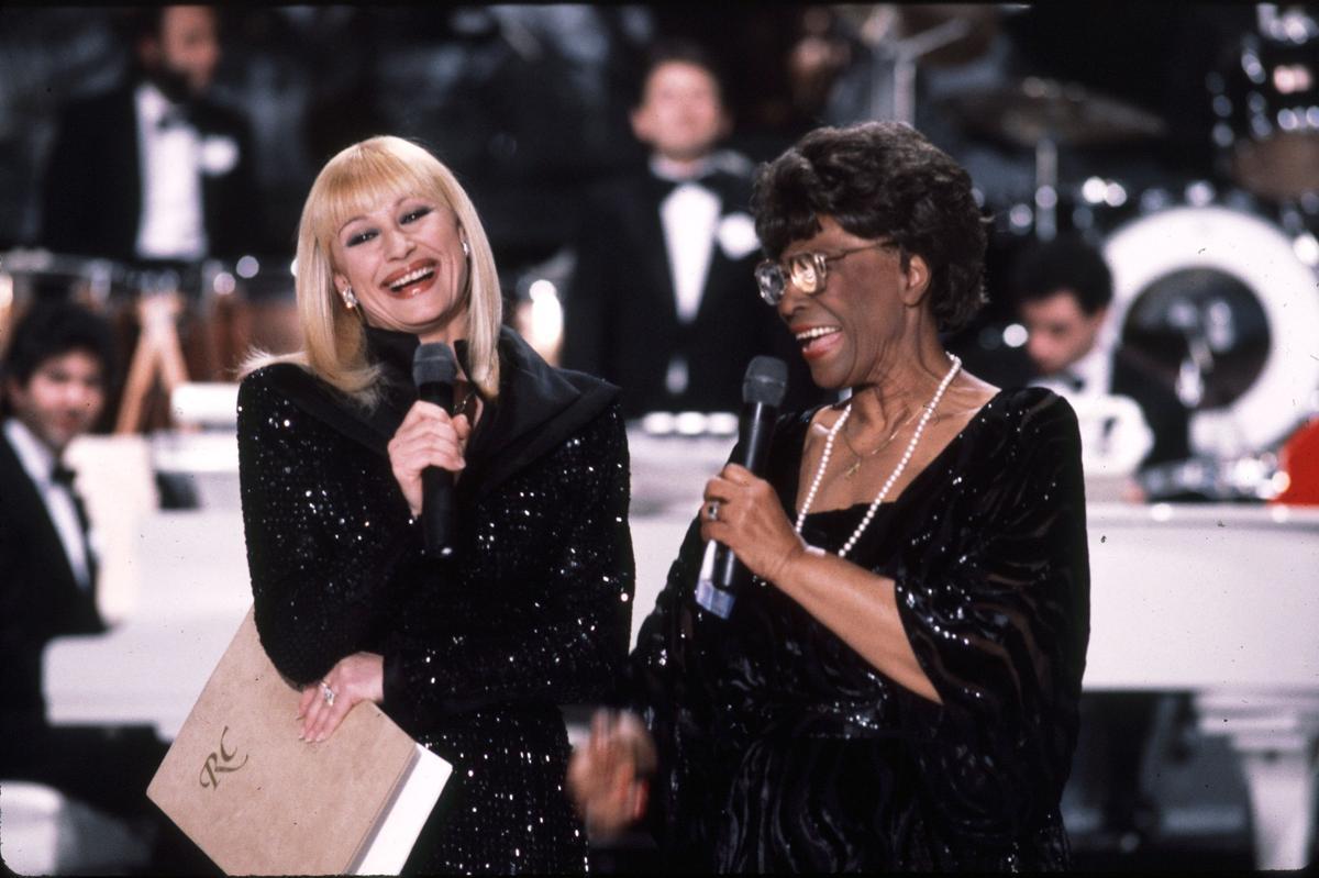 Raffaella Carrà, junto a Ella Fitzgerald