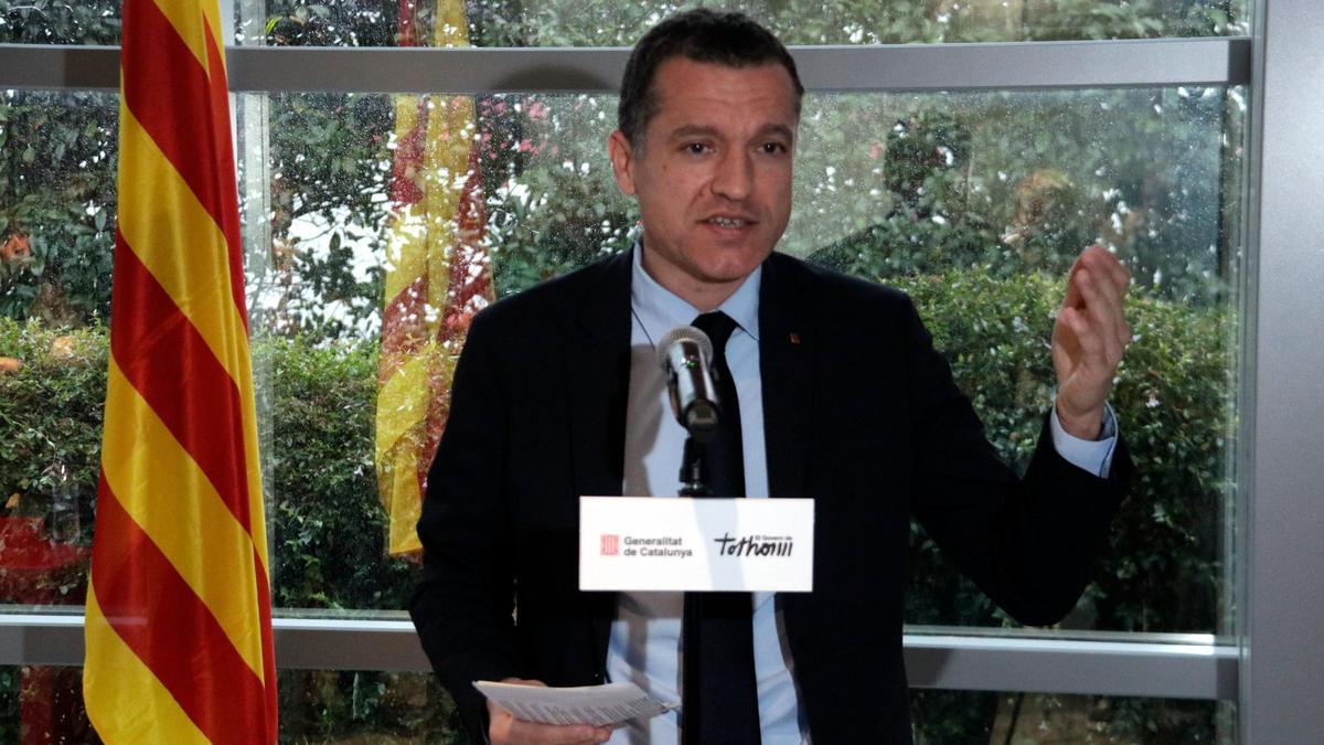 El conseller d'Agricultura, Òscar Ordeig