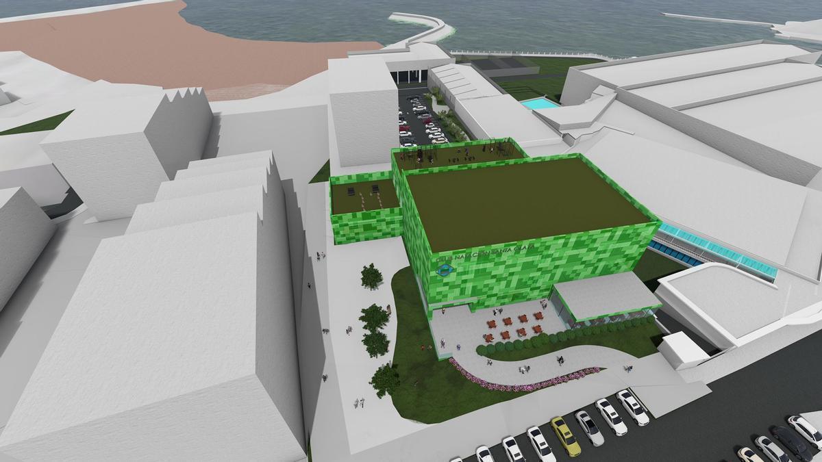 Así quedará el Santa Olaya después de la ampliación (en imágenes)