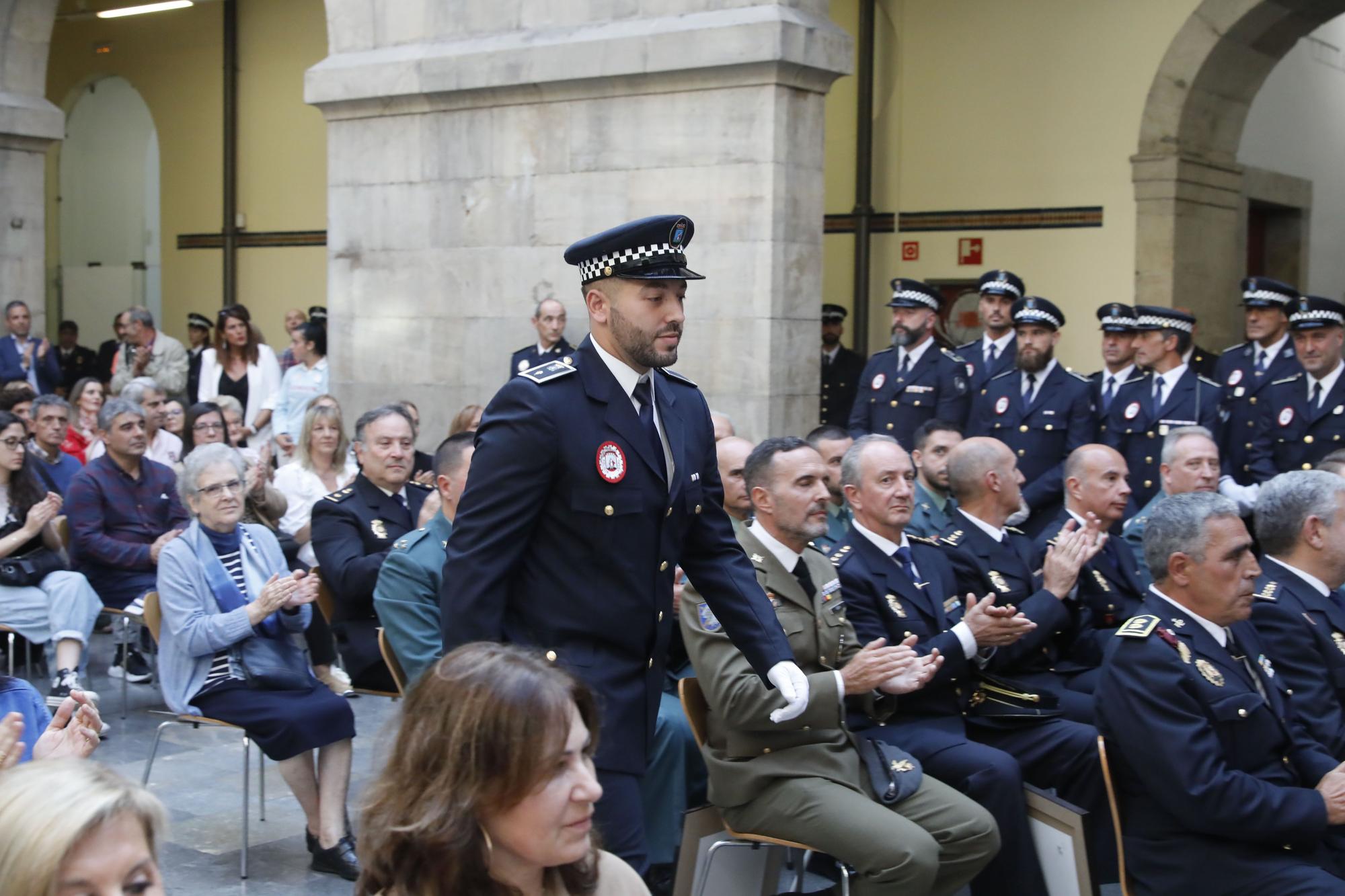 EN IMÁGENES: Así fue la fiesta de la Policía Local de Gijón