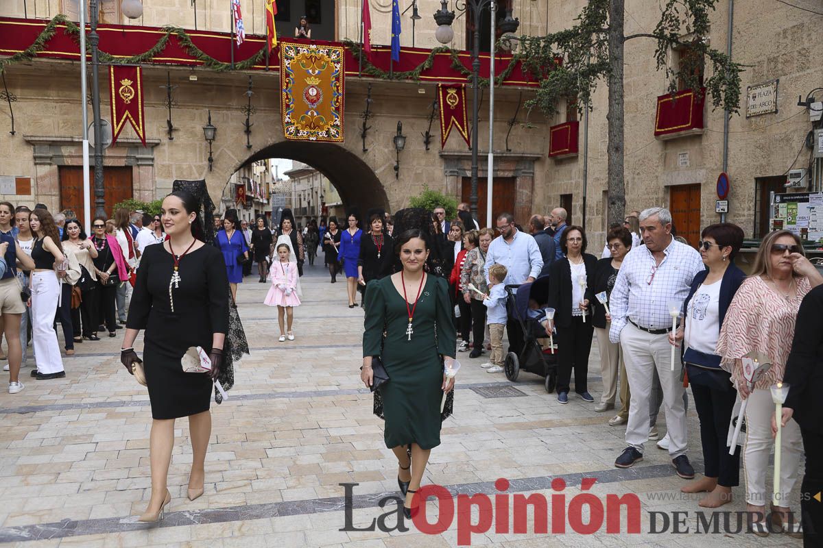 Fiestas de Caravaca: Procesión de regreso a la Basílica