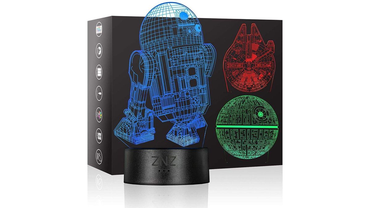 Lámpara Star Wars 3D