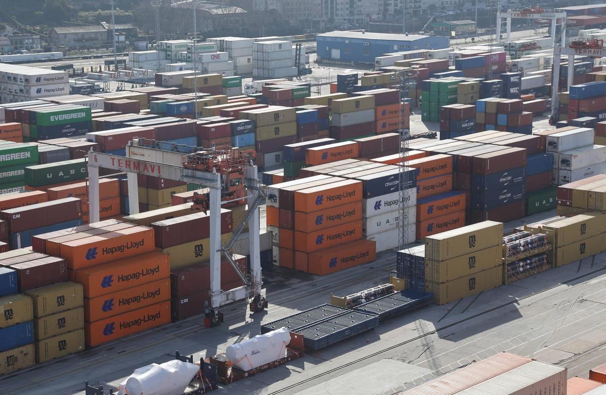 Terminal de contenedores de Guixar.