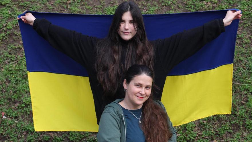 Luchadoras ucranianas en el frente occidental