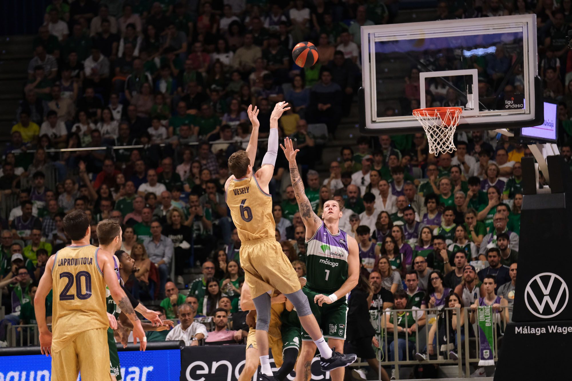 Liga Endesa | Unicaja - Barcelona, en imágenes