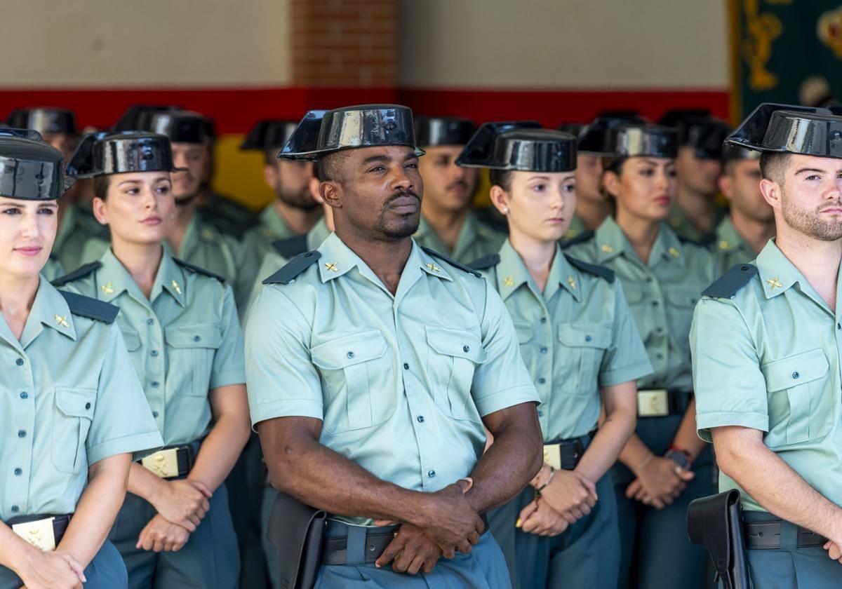 El guardia civil Jean Paul Bidias-Ndoe.