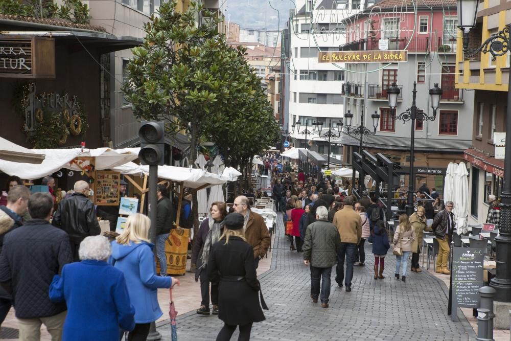 Mercado tradicional en Gascona