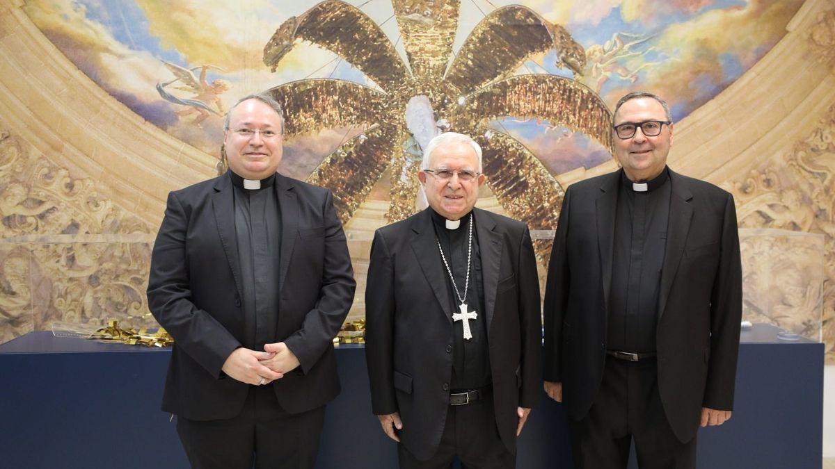 Jesús Murgui, Ramón Cano y José Luis Úbeda.