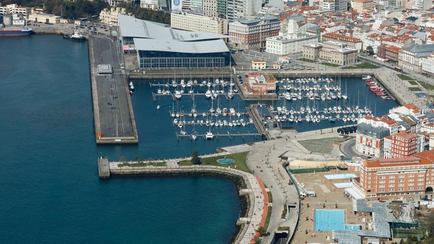 Vista del muelle de Trasatlánticos