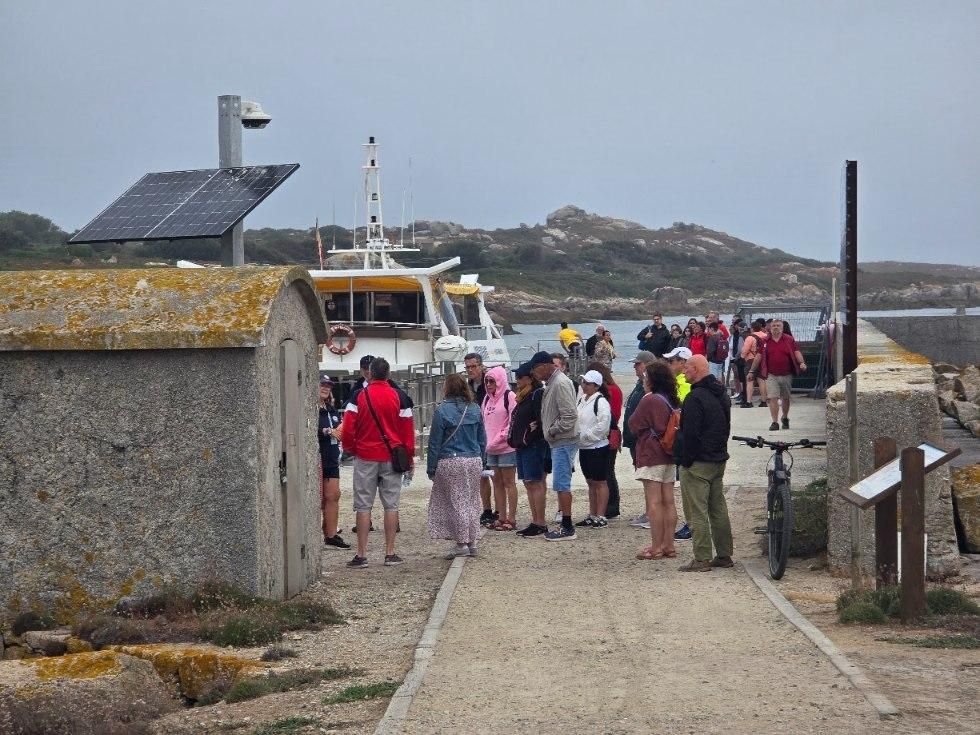 La isla de Sálvora, una de las joyas del Parque Nacional de las Islas Atlánticas de Galicia.