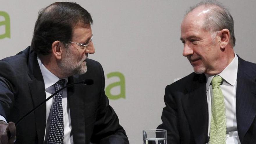 Rajoy y Rato, en una imagen del año 2012.