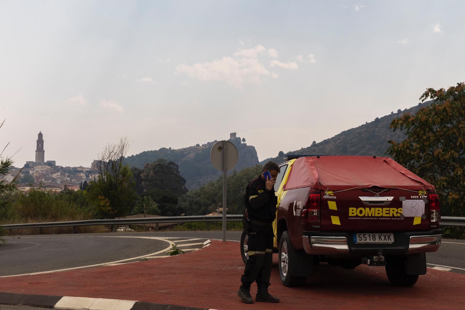 Desoladoras imágenes del incendio de Bejís