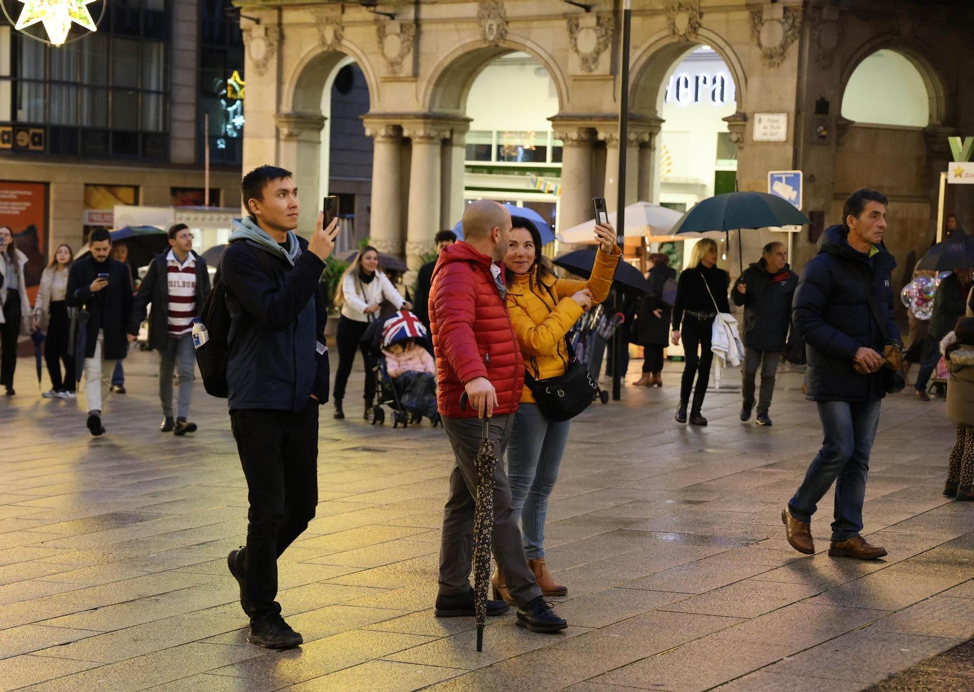 ¡Y la Navidad llegó a su fin! Así fue el acto de apagado de luces