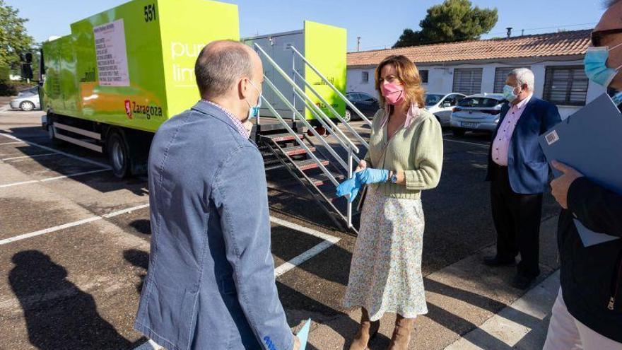 Vuelven los puntos limpios móviles a Zaragoza y aceptan más residuos