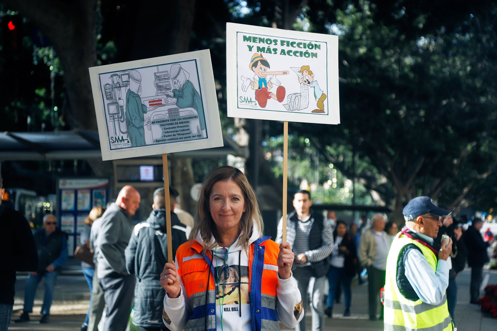 Protesta en defensa de la Atención Primaria en la sanidad pública