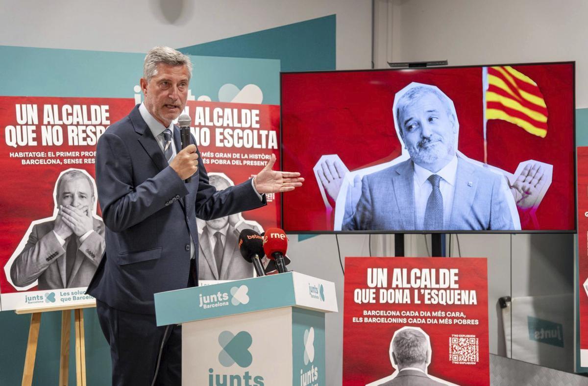 Junts obre la precampanya de BCN sense alcaldable i atacant Collboni