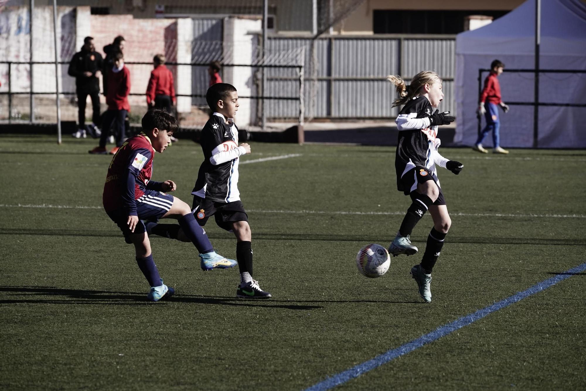 Imatges de la desena edició del torneig Ciutat de Berga de futbol-7 benjamí