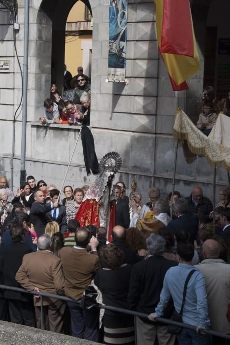 Procesión del encuentro y el desvelo en Candás