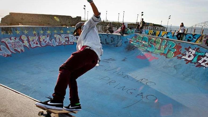 Imagen del skatepark de Cimavilla que pasará a llevar el nombre de Ignacio Echeverría.