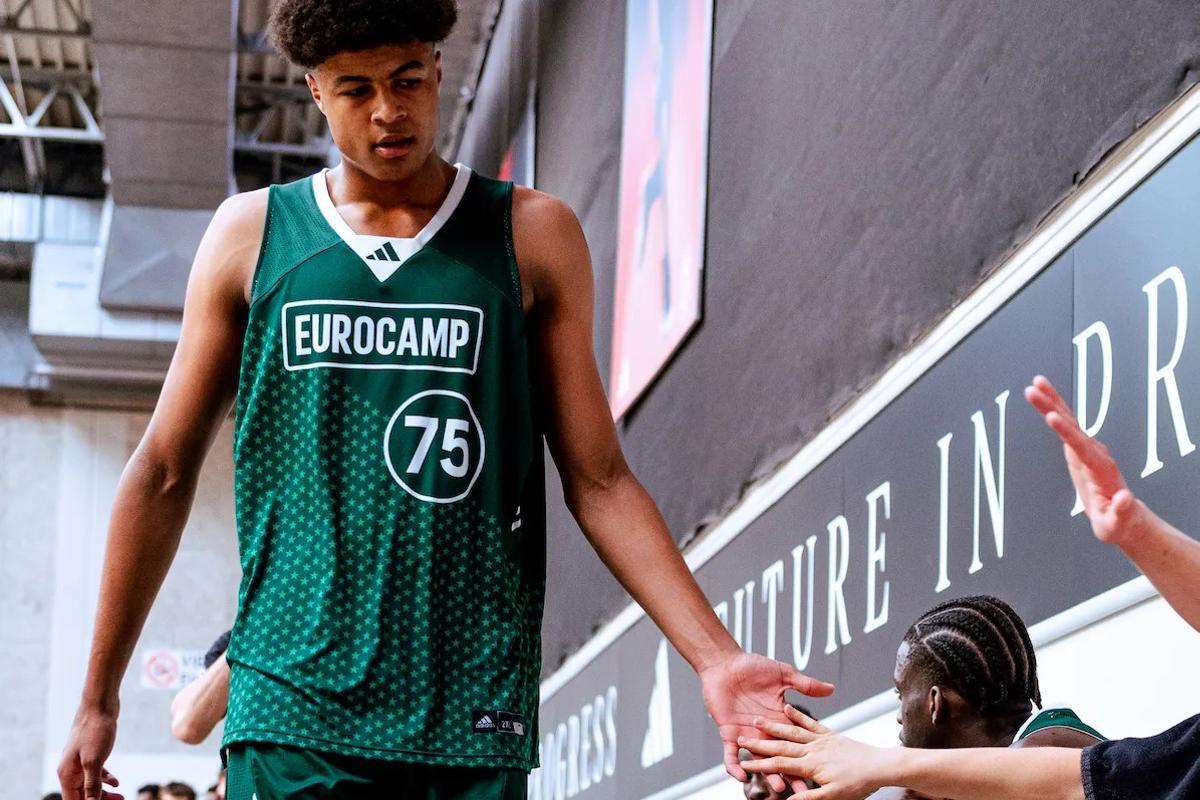 El joven ala-pívot de 17 años ha estado trabajando en el Eurocamp Adidas en Treviso