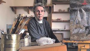 Leonora Carrington, en su casa de México en el año 2000.