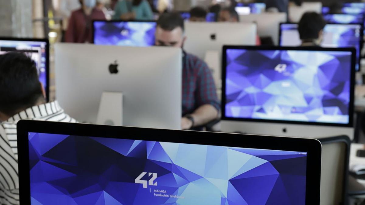 Campus de programación 42 Málaga, inaugurado en 2022.