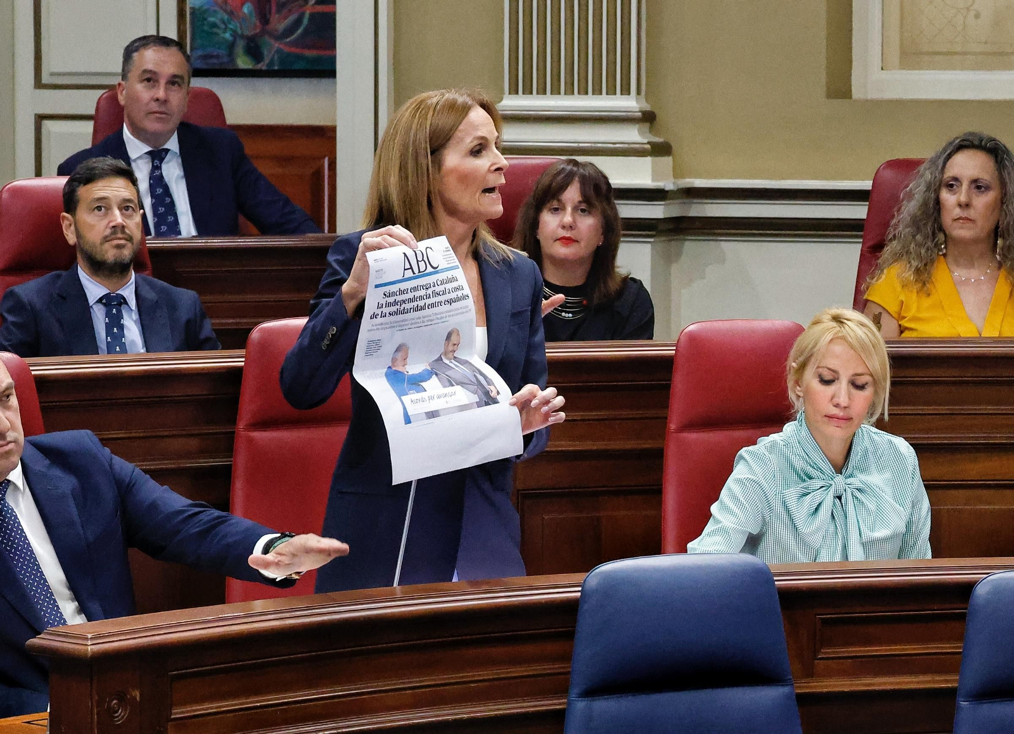 Pleno del Parlamento de Canarias
