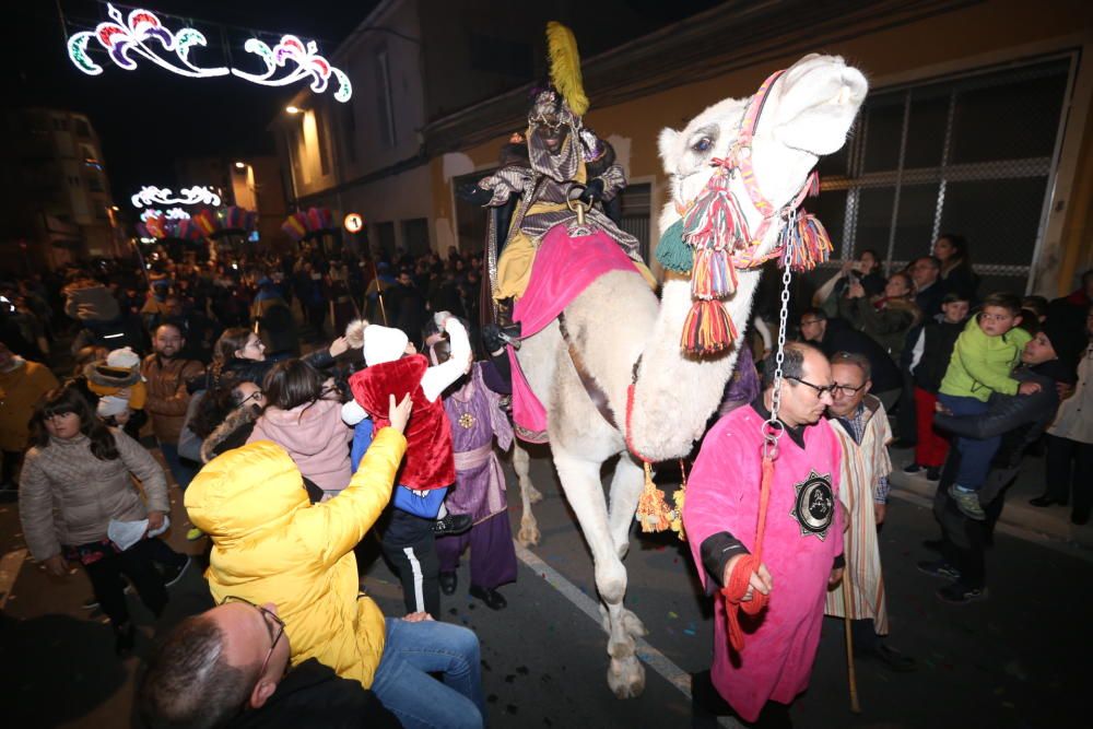 Bajada de los Reyes Magos desde el Monte Bolón de Elda.