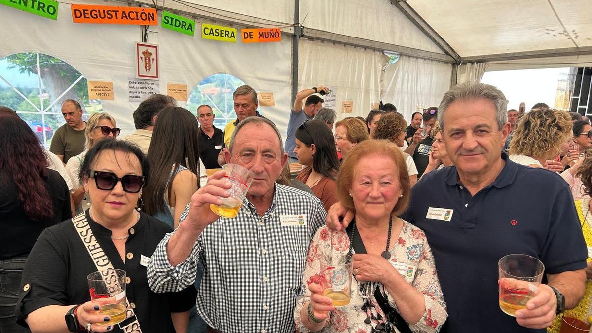 EN IMÁGENES: Encuentro de sidra casera en Muñó (Siero)