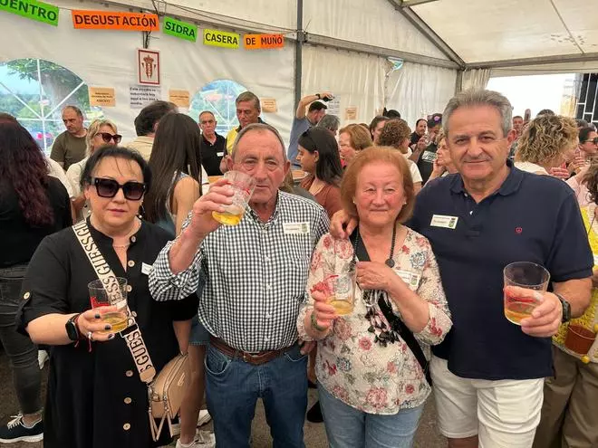 EN IMÁGENES: Encuentro de sidra casera en Muñó (Siero)