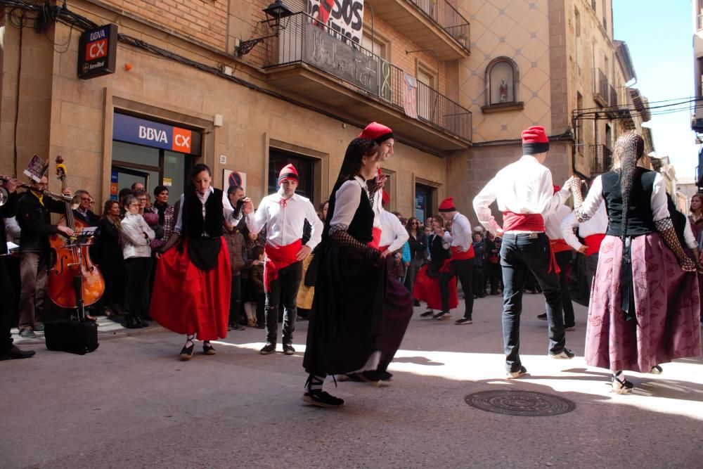 Caramelles i Ballet pel nucli antic de Solsona