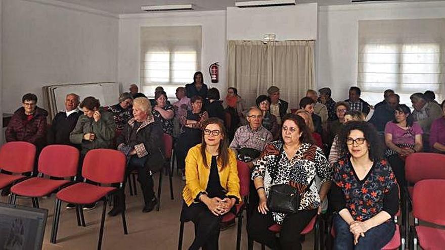 Algunos de los asistentes a la conferencia.