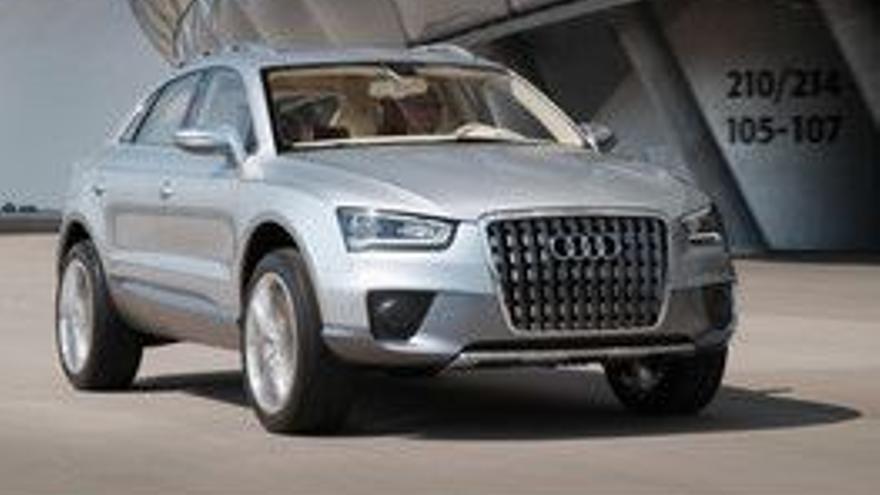 Audi lanzará en octubre el nuevo Q3, con un precio desde 29.900 euros