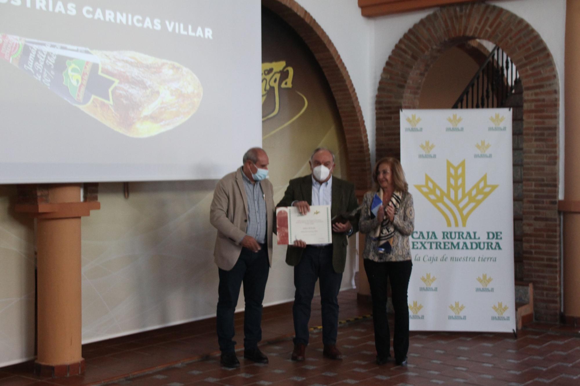 Entrega de los XXII Premios Espiga Jamón Ibérico Dehesa de Extremadura y VI Cava de Extremadura