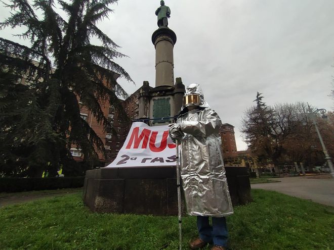 La protesta para exigir la ampliación del Musi