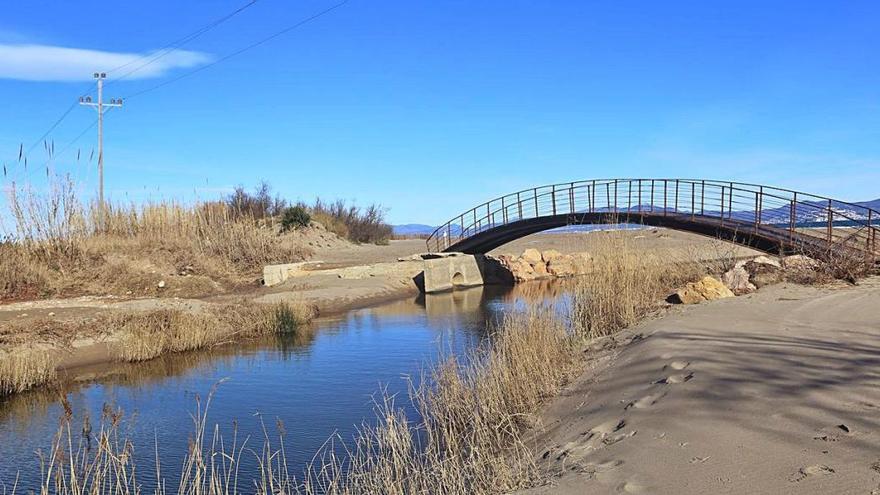 L&#039;Escala fa prevenció en cas de llevantada a la mota del Riuet