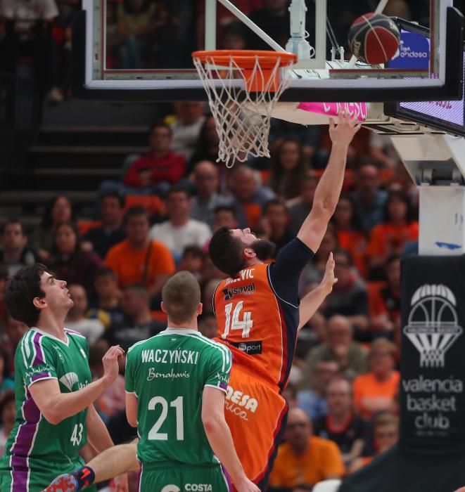 Valencia Basket - Unicaja, en imágenes