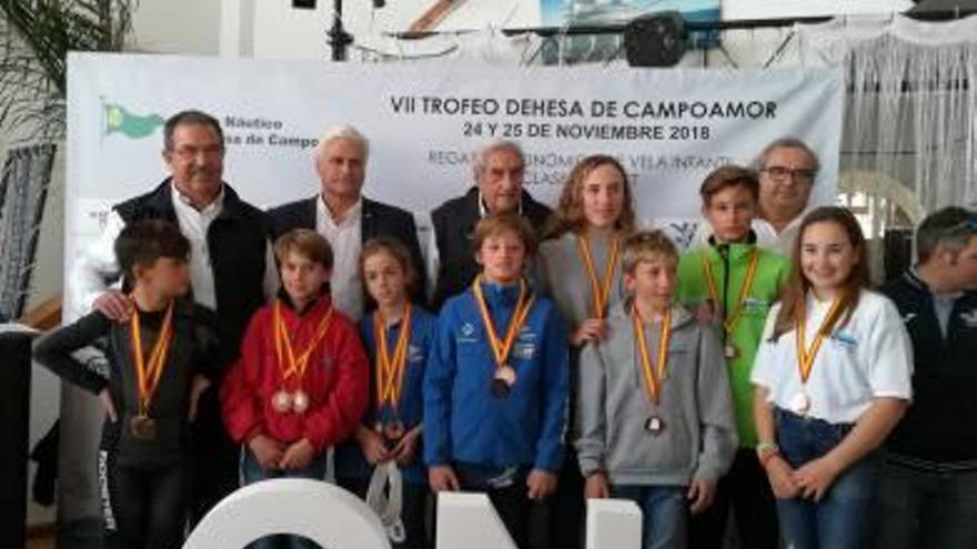 Alto nivel de Optimist en el VII Trofeo Dehesa Campoamor