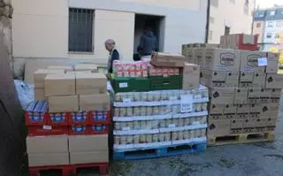 Cáritas recibe más de 4.000 kilos de alimentos para 40 familias de Sanabria